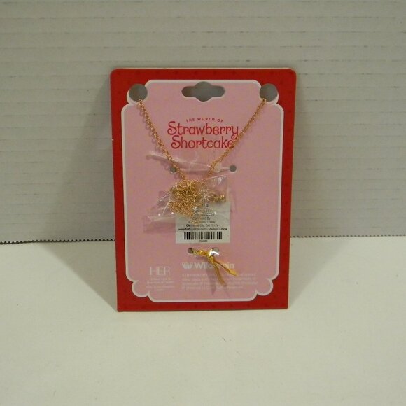 Strawberry Shortcake Necklace Set 7 Charm Set Mix & Match Lemon Meringue Orange - Picture 4 of 4